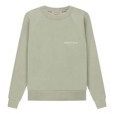 Essentials Fear Of God  Ss22 Long Sleeve Tee 'seafoam' In Green