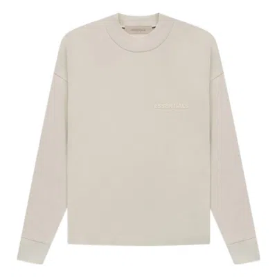Essentials Fear Of God  Ss22 Tee 'wheat' In Neutral