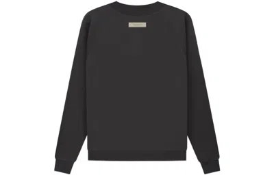 Essentials Fear Of God  Ss22 Crewneck Iron 1977 In Black