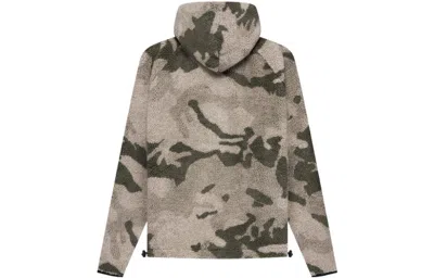 Essentials Camouflage Fleece Jacket In Multi