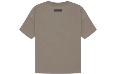 Essentials Fear Of God  Ss22 Tee 'desert Taupe' In Brown