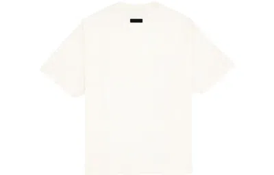 Essentials Fear Of God  Fw23 Tee 'cloud Dancer' In White