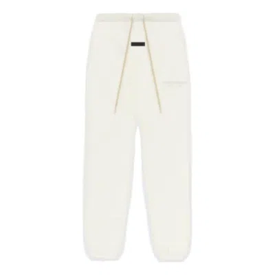 Essentials Fear Of God  Fw23 Sweatpant 'cloud Dancer' In White