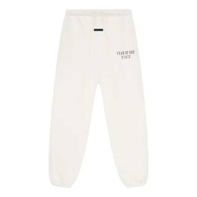 Essentials Fear Of God  Fleece Sweatpant 'shell' In White