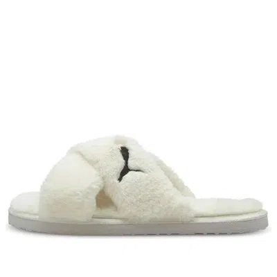 Puma (wmns)  Fluff X Strap Slide 'whisper White' In White