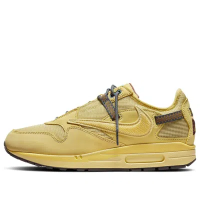 Nike X Travis Scott Air Max 1 "saturn Gold" Sneakers In Yellow