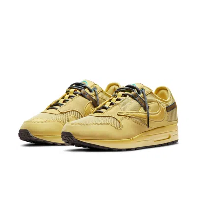 Nike X Travis Scott Air Max 1 "saturn Gold" Sneakers In Yellow