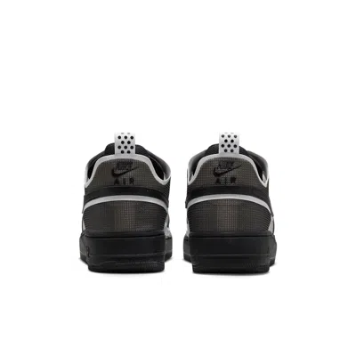 Nike Air Force 1 React Sneakers In Black