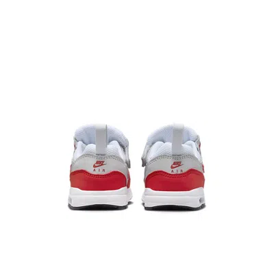Nike (td) Air Max 1 Easyon 'white University Red' In White