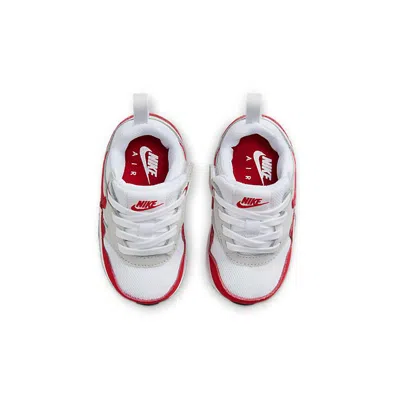 Nike (td) Air Max 1 Easyon 'white University Red' In White