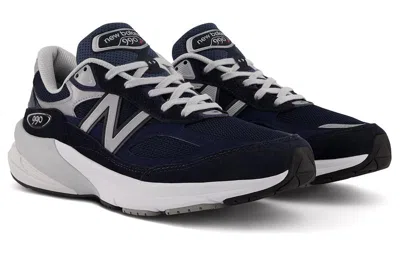 New Balance Blue Made In Usa 990v6 Sneakers In Blue