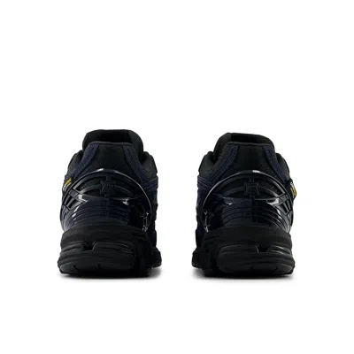 New Balance Mens Triple Black 1906 Brand-patch Leather And Mesh Low-top Trainers