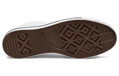 Converse White Chuck Taylor All Star Lift Platform High Sneakers In White Black