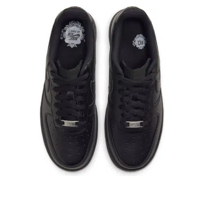 Nike Air Force 1 Low Retro Premium Leather In Black
