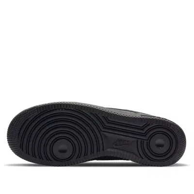 Nike Air Force 1 Low Retro Premium Leather In Black