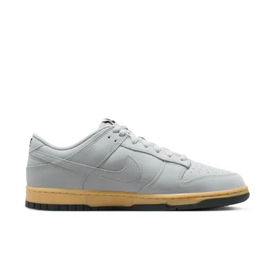 Nike Gray Dunk Low Retro Se Sneakers In Wolf Grey/game Yellow/wolf Grey