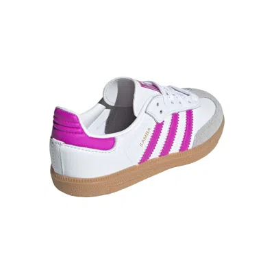 Adidas Originals (ps) Adidas Samba Og 'cloud White Purple Burst'