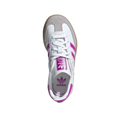 Adidas Originals (ps) Adidas Samba Og 'cloud White Purple Burst'