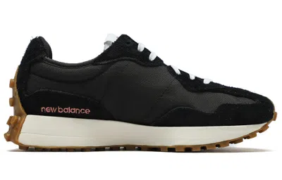 New Balance Black Low Top Sneakers With Logo Detail On The Side In Suede Unisex