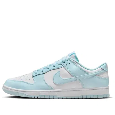 Nike Dunk Low Retro Sneakers In Baby Blue And White