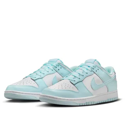 Nike Dunk Low Retro Sneakers In Baby Blue And White