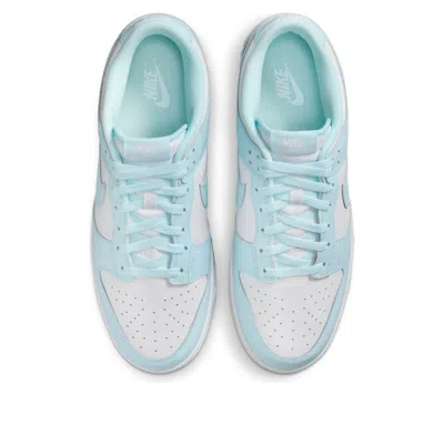 Nike Dunk Low Retro Sneakers In Baby Blue And White
