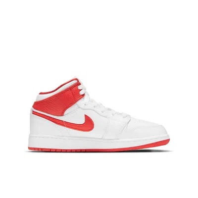 Air Jordan (gs)  1 Mid '85' In White