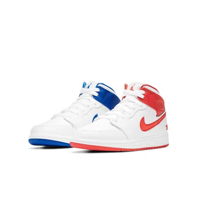 Air Jordan (gs)  1 Mid '85' In White