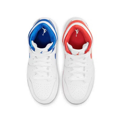 Air Jordan (gs)  1 Mid '85' In White