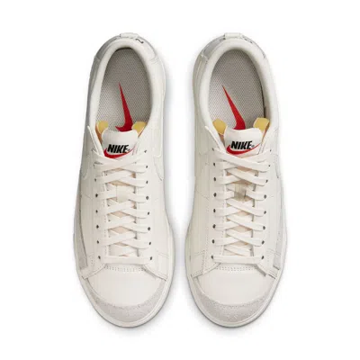 Nike (wmns)  Blazer Low Platform Low-top Sneakers White In Neutral