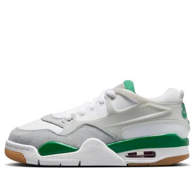 Air Jordan (gs)  4 Rm 'pine Green' In White