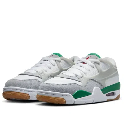 Air Jordan (gs)  4 Rm 'pine Green' In White