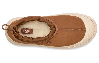 Ugg Mens Mens Tasman Weather Suede Mules In Brown