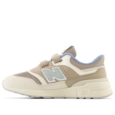 New Balance (ps)  997r Hook & Loop Wide 'driftwood Juniper Green' In Multi