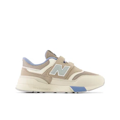 New Balance (ps)  997r Hook & Loop Wide 'driftwood Juniper Green' In Multi
