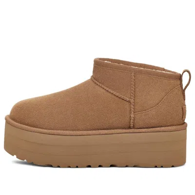 Ugg Classic Ultra Mini Sole Bold In Brown