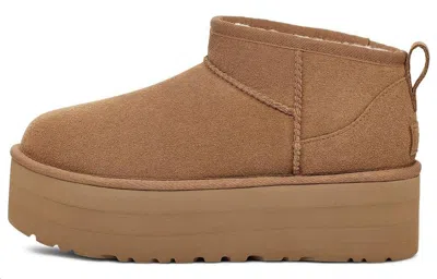 Ugg Classic Ultra Mini Sole Bold In Brown