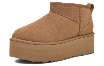 Ugg Classic Ultra Mini Sole Bold In Brown