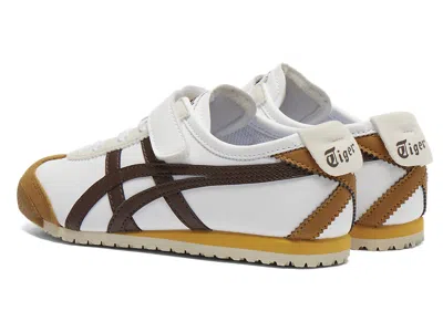 Onitsuka Tiger (ps)  Mexico 66 'white Licorice Brown' In Multi