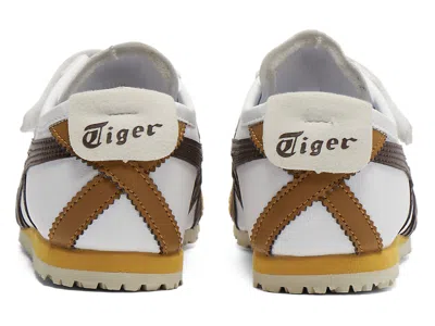 Onitsuka Tiger (ps)  Mexico 66 'white Licorice Brown' In Multi