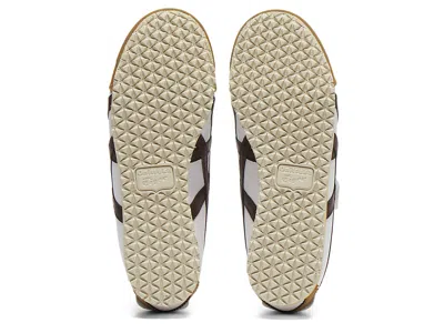 Onitsuka Tiger (ps)  Mexico 66 'white Licorice Brown' In Multi