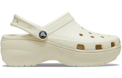Crocs Off-white Classic Platform Clogs