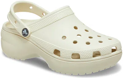 Crocs Off-white Classic Platform Clogs
