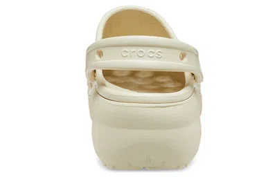 Crocs Off-white Classic Platform Clogs