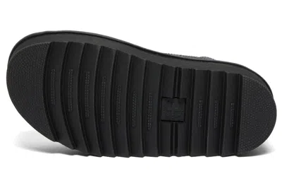 Dr. Martens Voss Quad Black Hydro Leather In Black