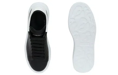 Alexander Mcqueen Larry Leather Sneakers With Logo Detail In Animal Print