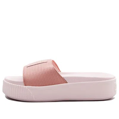 Puma (wmns)  Platform Slide Ep 'peach Beige' In Pink