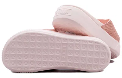 Puma (wmns)  Platform Slide Ep 'peach Beige' In Pink