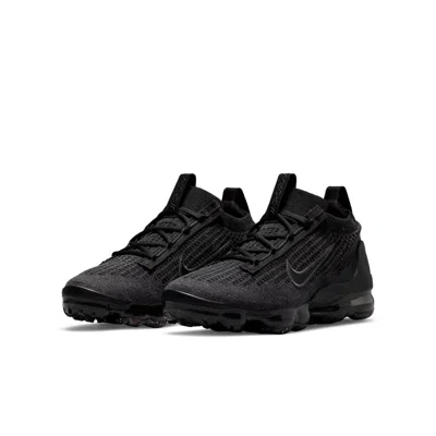Nike (gs)  Air Vapormax 2021 Flyknit 'triple Black'