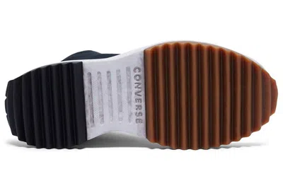 Converse Run Star Hike Hi Platform Sole Casual Sneakers In Black